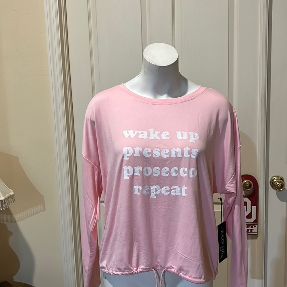 Wildfox Intimately Wake Up Prosecco. Medium NWT